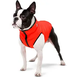 Курточка для собак AiryVest двостороння, L55, червоно-чорна - мініатюра 4