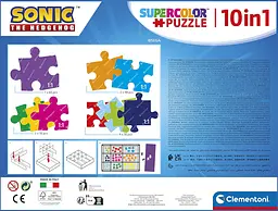 Пазл Сонік (Sonic) - 10в1 Clementoni 80508 - мініатюра 5