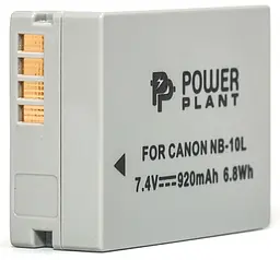 Акумулятор PowerPlant Canon NB-10L 920mAh