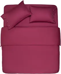 Простирадло на резинці Mix&Match 180x200+30см 100% бавовна сатин бордовий ARDESTO pbe0050594