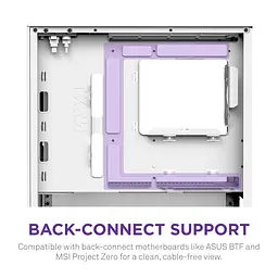 Корпус NZXT H3 Flow White без БЖ (CC-H31FW-01) - мініатюра 4