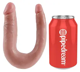 Двосторонній масажер King Cock Small Double Trouble - мініатюра 2