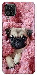 TPU чохол Demsky Мопс у ніжностях для Samsung Galaxy A12
