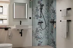 Душовий гарнітур Hansgrohe Activera Select S 2jet EcoSmart зі стійкою 65 см matt black 28044670 - мініатюра 2