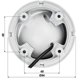 Камера відеоспостереження Dahua DH-HAC-T2A11P (2.8) - мініатюра 4