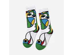 Шкарпетки SUPER SOCKS S188 Пікассо подарунковий набір жін арт.009/к р.36-40 4пар - мініатюра 3