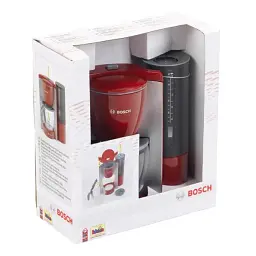 Дитяча кавоварка Klein Bosch Mini з резервуаром для води, пластикова, червона