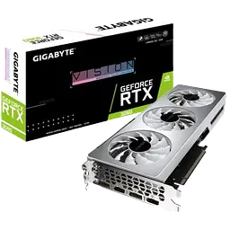 Відеокарта GeForce RTX 3060 12GB Gigabyte Vision OC (GV-N3060VISION OC-12GD) Б/В - мініатюра 2