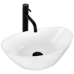 Умивальник Rea Kate 45 white накладний REA-U6802, Білий