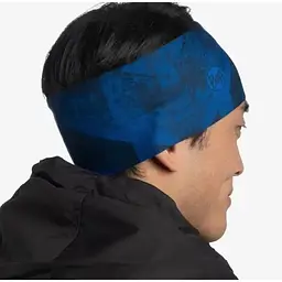 Пов'язка Buff Tech Fleece Headband Blue (1033-BU 123987.707.10.00) - мініатюра 4