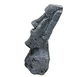 Декорація Hobby Moai Ora 2 15×12×22 см - статуя Моаї з укриттям для акваріума і тераріуму (41718) - мініатюра 4