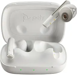 Навушники TWS Poly Voyager Free 60 Earbuds + BT700C + BCHC White (7Y8L4AA) - мініатюра 5