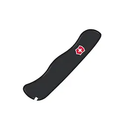 Накладка на ніж Victorinox 111мм чорний передня з лого (Va+)
