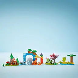 Конструктор LEGO DUPLO Town Сімейства диких тварин 3 в 1, 92 деталі (10446) - мініатюра 4
