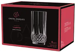 Набір склянок Cristal d'Arques Paris Longchamp CD'A kuh0016616 - мініатюра 8