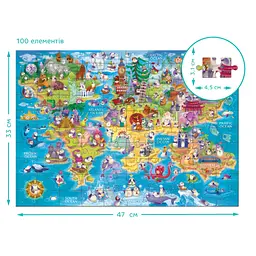 Дитячий пазл Шукай та знаходь "Світ пінгвінів" DoDo Toys 300670, 100 елементів - мініатюра 5
