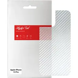 Плівка захисна Armorstandart back side Apple iPhone 13 Pro Carbone Silver (ARM61063) - мініатюра 1