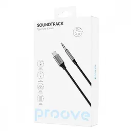 Кабель AUX Proove SoundTrack Type-C to 3.5mm (1m) - мініатюра 2