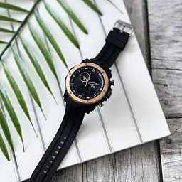 Чоловічий наручний годинник 6012 Black-Cuprum Sanda acs0030971 - мініатюра 3