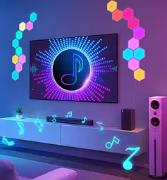 Світлодіодні панелі Govee Glide Hexa Light Panels 7шт (H6061) [87061] - мініатюра 4