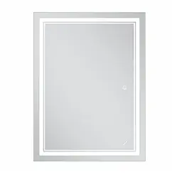 Дзеркало Mixxus Premium QUADRO MR20-80x60-REVERSE (LED Touch, Anti-fog) (MP6619) - мініатюра 3