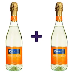 Вино ігристе Riunite Lambrusco Emilia IGT Bianco 8% 1.5 л (2 шт. х 0.75 л)