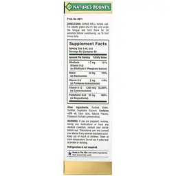 В-комплекс Nature's Bounty B-Complex Sublingual Liquid 59 мл - мініатюра 3