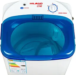 Пральна машина Milano XPB-30 PA Blue напівавтомат - мініатюра 3