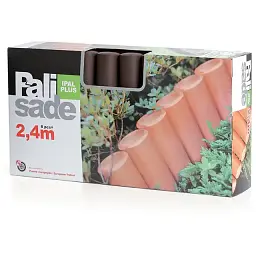 Палісад Prosperplast Palisada трубчатий 2.4 м коричневий (IPALPLUS-R222) - мініатюра 4