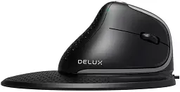 Миша Delux M618XSU Black - мініатюра 2