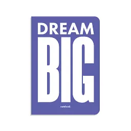 Блокнот у клiтинку Dream BIG