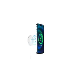 Зарядний пристрій Essager 2-in-1 wireless charger 15W magnetic for phone and earphones (EWXCX-YT02-Z) - мініатюра 2