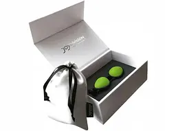 Вагінальні кульки Joydivision Joyballs Secret, 11.4 см, зелений - мініатюра 6
