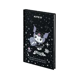 Блокнот Kite А6 Kuromi, тверда обкладинка, 80 аркушів, клітинка (HK24-199-1) - мініатюра 3