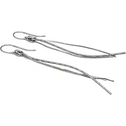 Срібні сережки-підвіски TOP Silver. 520432