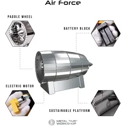 Колекційна модель Metal Time Air Force MT022 - мініатюра 3