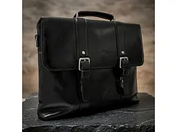 Чоловічий портфель із натуральної шкіри Italico 9225G-38 Чорний 38x29x7 см TONY PEROTTI sum0029079 - мініатюра 7