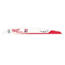 Полотно для шабельних пил AX FANG TIP MILWAUKEE, 230х5,0мм, (5шт), (деревина з цвяхами) - мініатюра 3