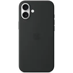Силіконовий чохол CasePro Silicone Case with MagSafe Black для iPhone 16 Plus - мініатюра 5