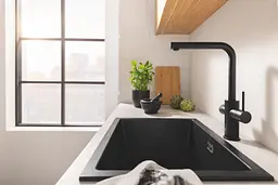 Змішувач для кухні з підключенням питної води Grohe Blue Pure Minta 30590KF0 Чорний матовий - мініатюра 5