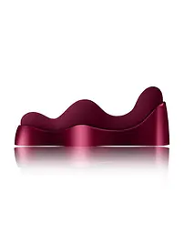 Універсальний sit-on-top вібратор Rocks Off Ruby Glow Blush, пульт ДК - мініатюра 4
