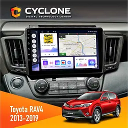 Штатна магнітола Toyota RAV4 2013-2019 Cyclone C10-011 4x64, DSP Cyclone (НФ-00005317)