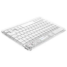 Клавіатура HOCO Transparent Discovery edition wireless BT keyboard S55 (тільки англійська) чорна - мініатюра 5