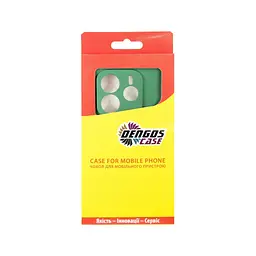 Чохол до мобільного телефона Dengos Kit Xiaomi Redmi Note 14 case Soft + glass (Mint) (DG-KM-131) - мініатюра 4