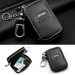 Автомобільна ключниця для ключів із логотипом Jeep - мініатюра 2