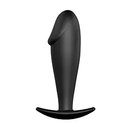 Анальна пробка - Pretty Love Special Anal Stimulation Penis Black - мініатюра 7