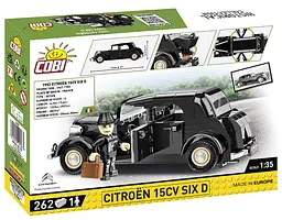 Конструктор COBI автомобіль Citroen 15CV six D 1:35 2267 - мініатюра 7