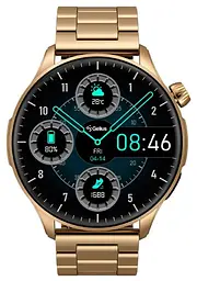 Смарт-годинник Gelius Pro GP-SW010 (Amazwatch GT3) Bronze Gold - мініатюра 3