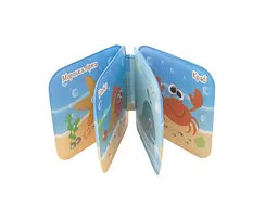 Іграшка-книжка для ванни з пискавкою 4+ Baby team Різні кольори - мініатюра 7