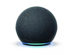 Колонка портативна розумна Amazon Echo Dot 5th Gen Charcoal (B09B8V1LZ3) чорна - мініатюра 4